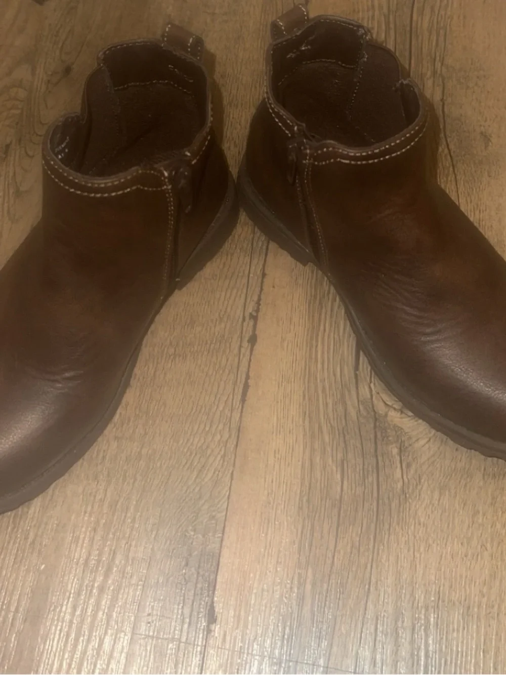 The Children's Place Brown Chelsea Ankle Boots